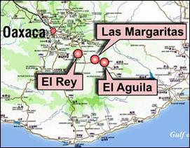 Gold Resource Corp. holds three projects in the Mexican state of Oaxaca.